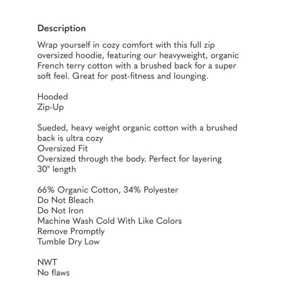 Vuori Halo Restore Black Zip-Up Hoodie - Size Medium - Picture 5 of 8